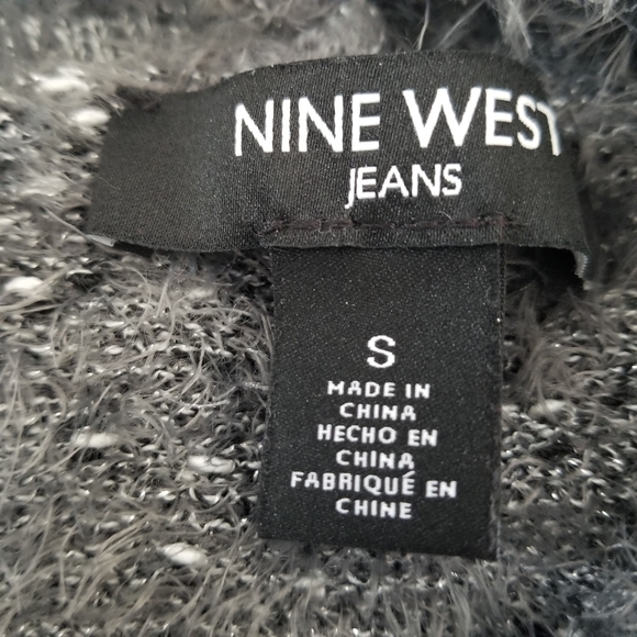 (S) Nine West EyeLash Sweater Cozy Warm Luxurious Dressy Knit Oversized Loose - Picture 2 of 7